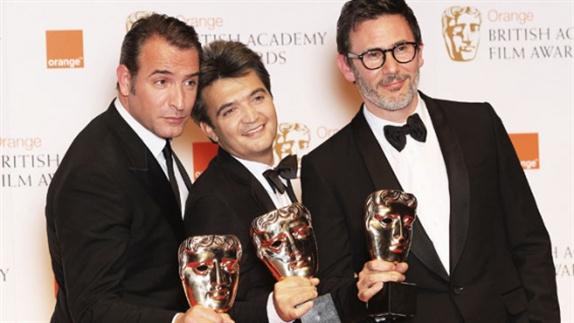 The Artist BAFTA Ödülleri'ne Damgasını Vurdu